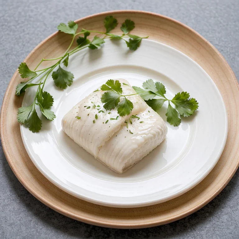 白身魚のタイ風ハーブ蒸し