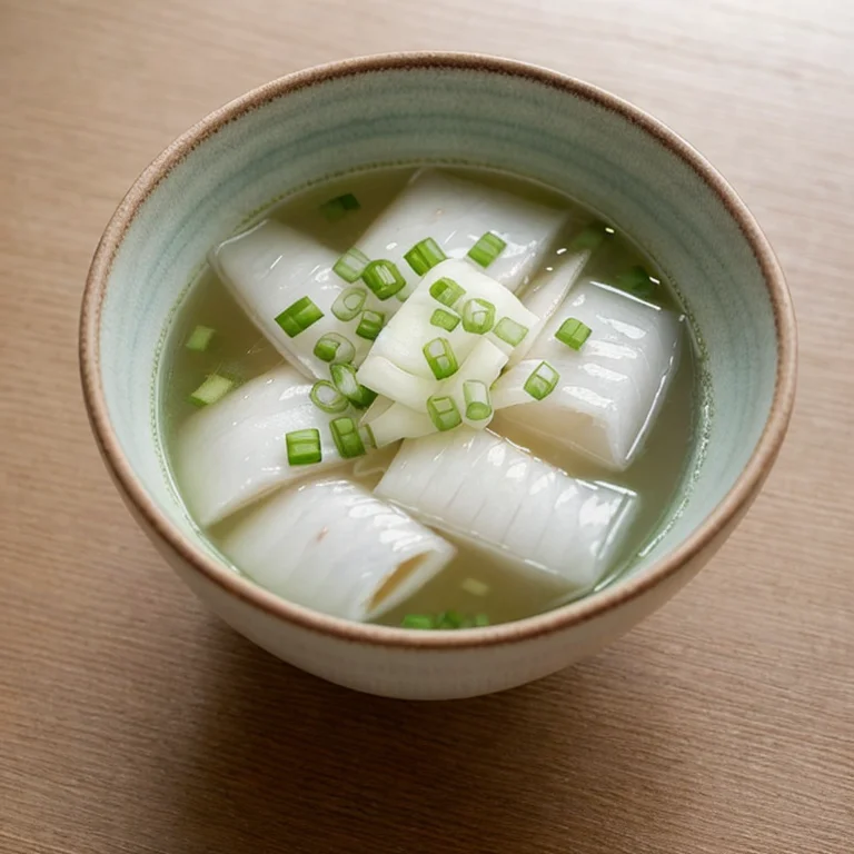白身魚と酒粕の滋味汁