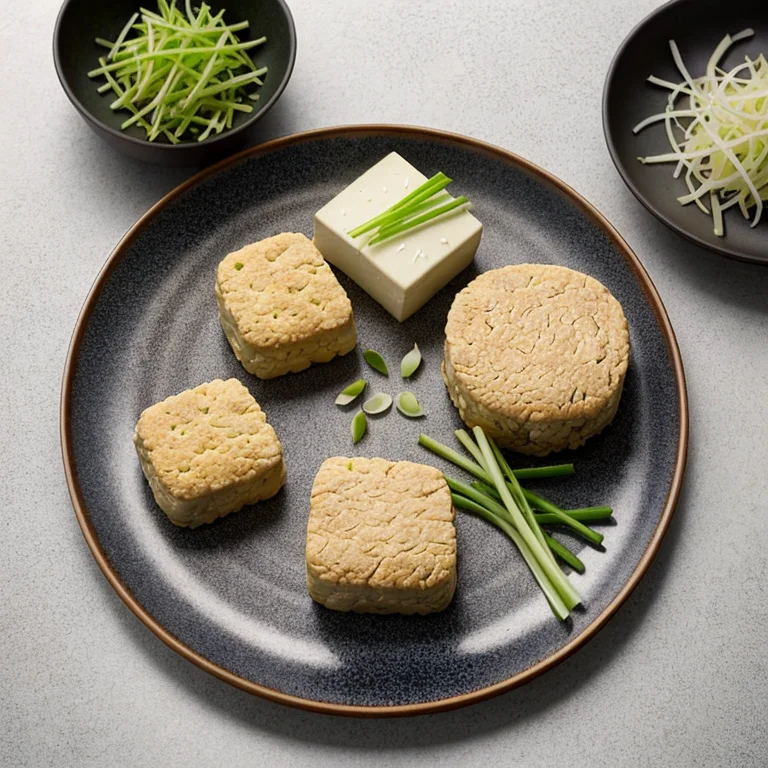 豆腐とひじきの和風ハンバーグ