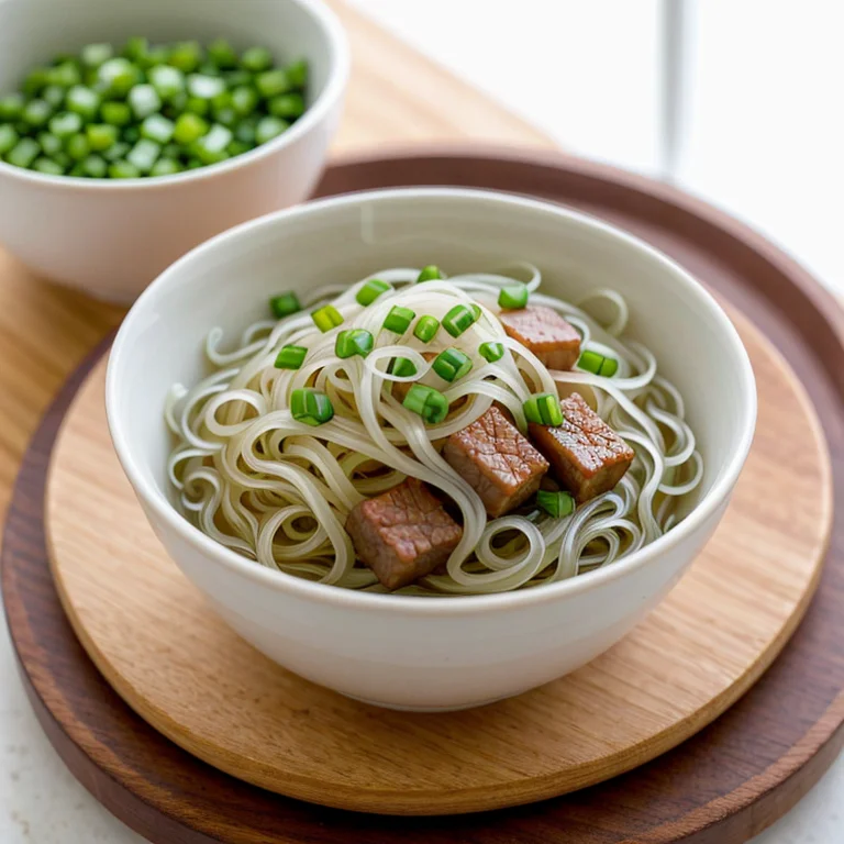 豚肉と春雨の中華風蒸し