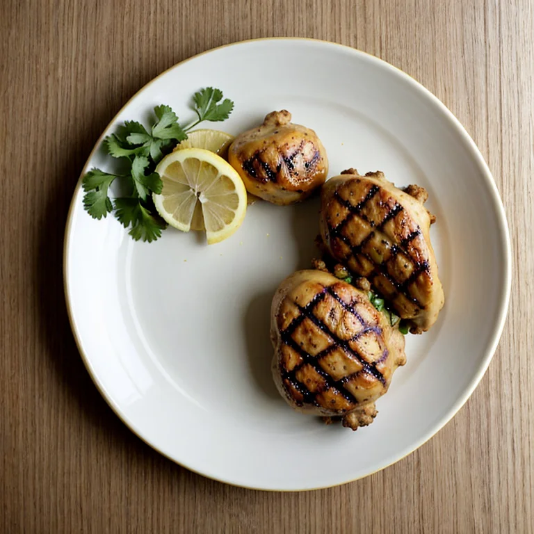 鶏もも肉のスパイス焼き
