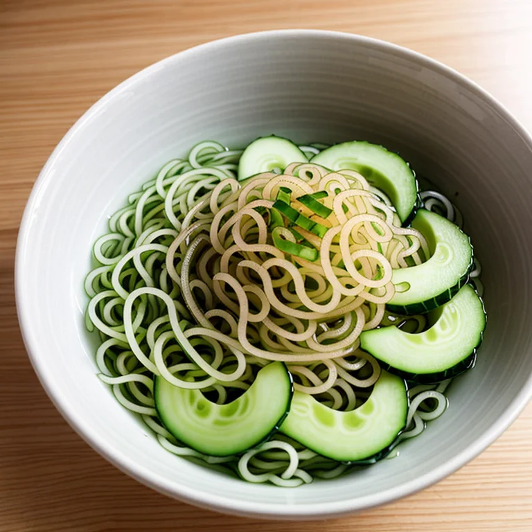 海月風 翡翠麺と胡麻だれ